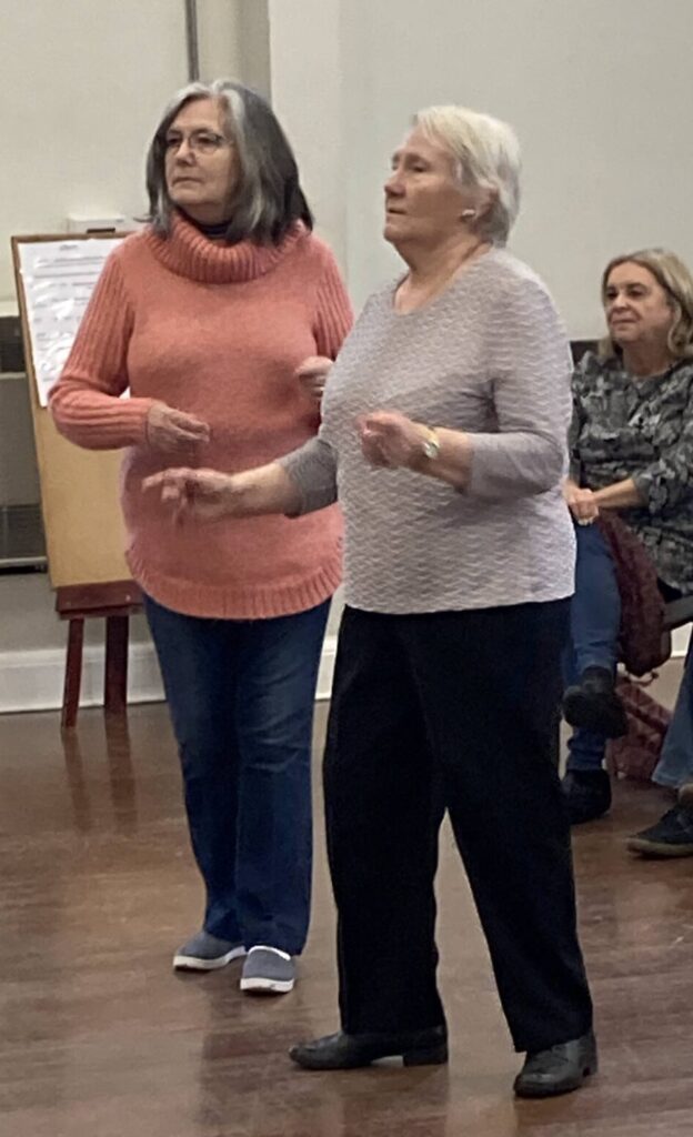 Dancing to The Ladybirds Feb 2024