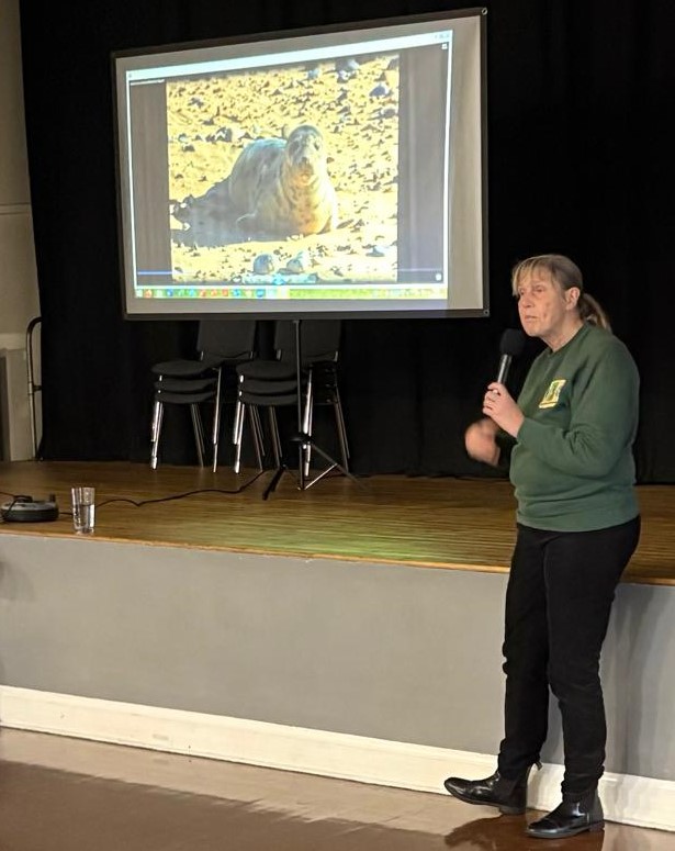Barbara Meyer presenting Seals of the Norfolk and Lincolnshire Coast 14 Nov 2025