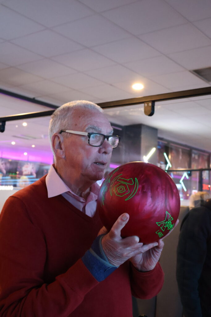 Ten Pin Group member getting his eye in - April 2026