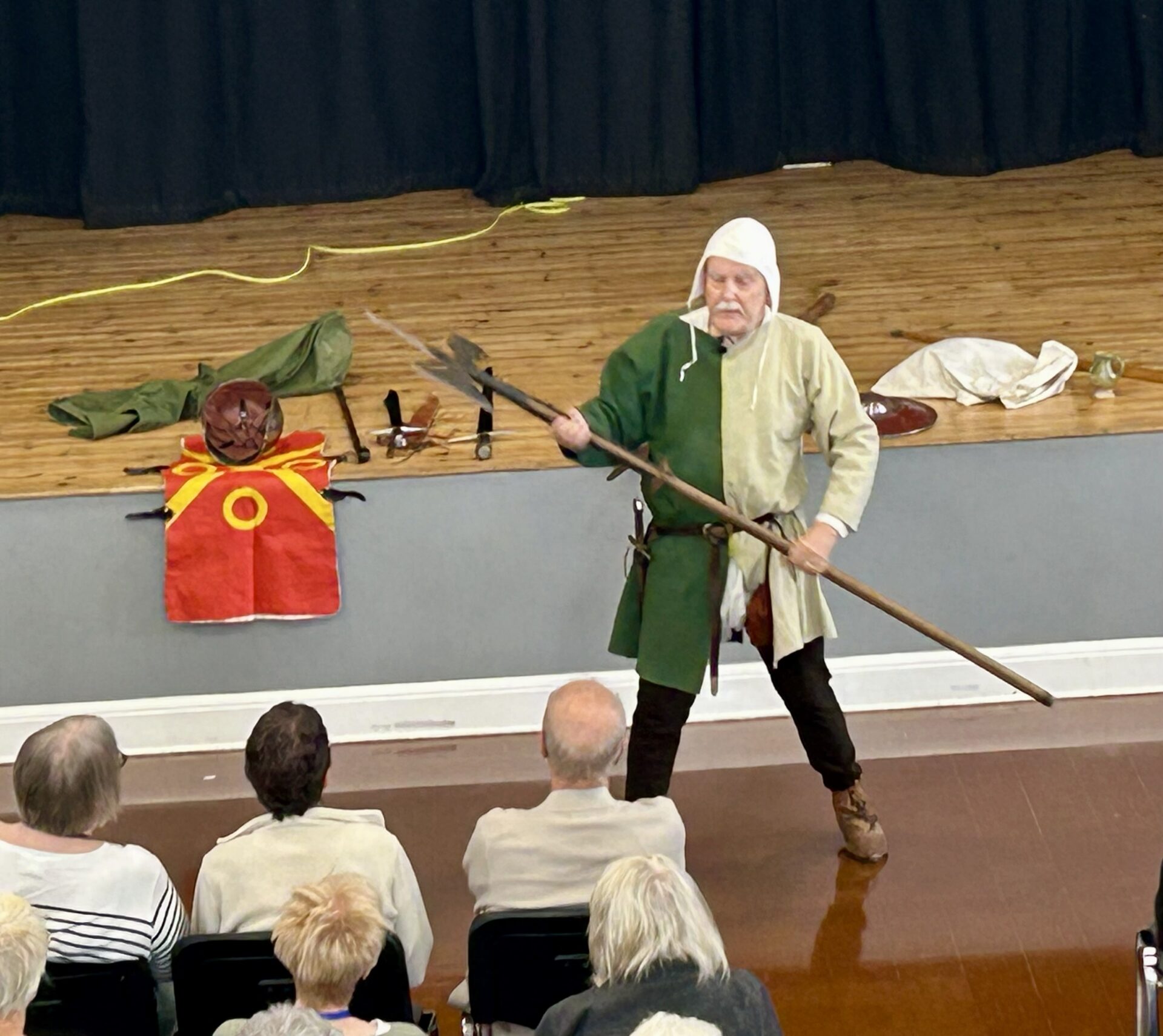 Simon Westerfiekd retelling the life of an Agincourt Archer 12 June 2026