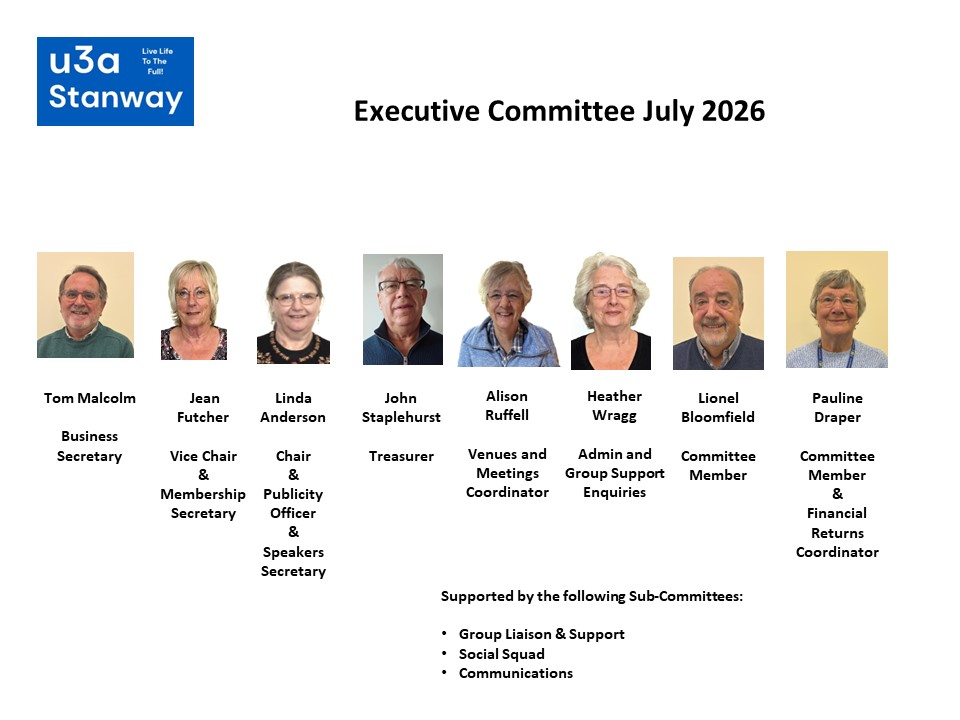 Executive Committee Family Tree 12 July 2026